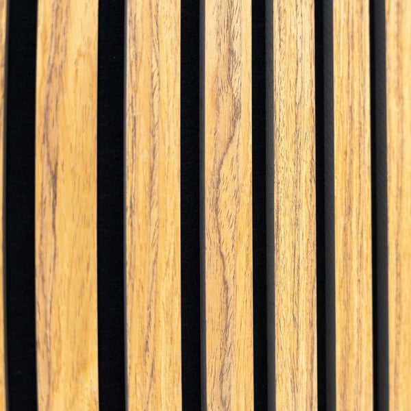 Monstershop Acoustic Slat Wall Panels x 3 - Oak