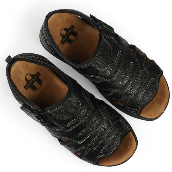 Dolcetto Men's Lightweight Open Toe Casual Sandals