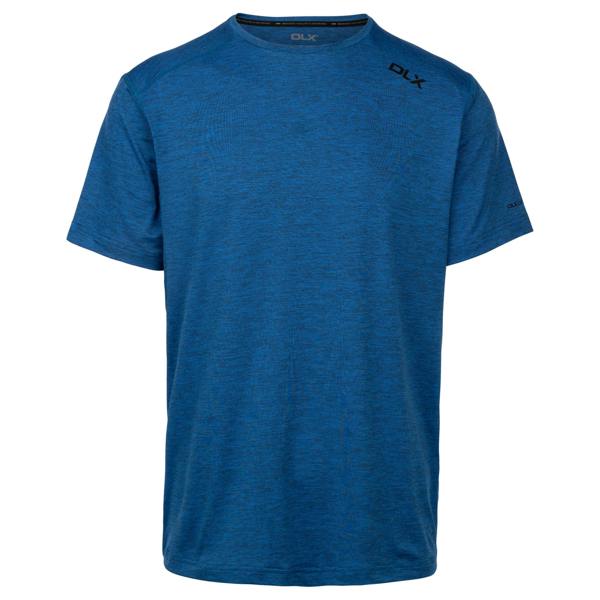 Trespass Mens Doyle DLX Marl T-Shirt - Blue Marl - 