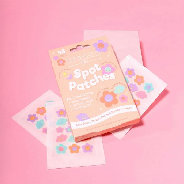 Sunkissed Skin Cloud & Flower Spot Patches - 48 Patches