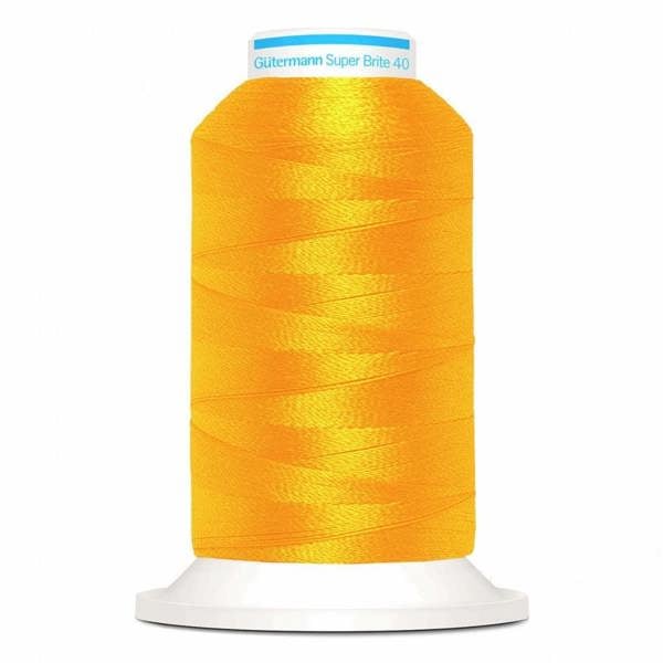 Gutermann Super Brite Polyester 40 Embroidery Thread 1000m Polyester Thread Suitable For Embroidery