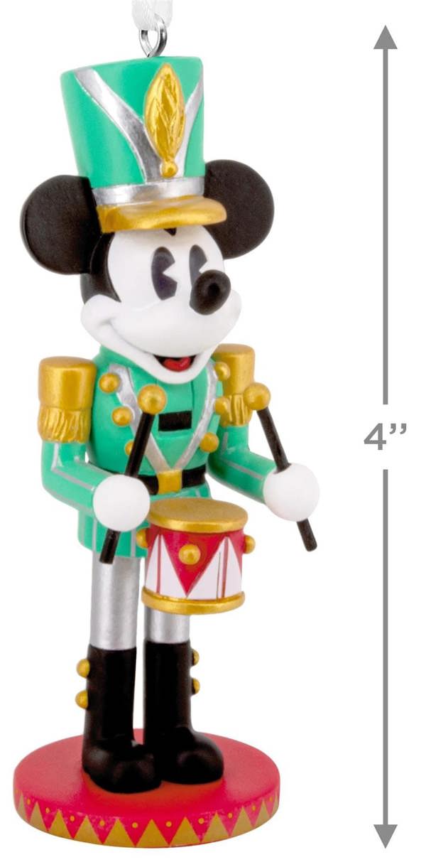 Hallmark Disney - Mickey Mouse Nutcracker Christmas Tree Ornament