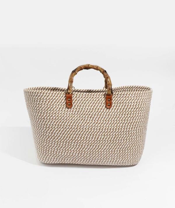 Pia Rossini Narina - Summer Tote Bag - Beige