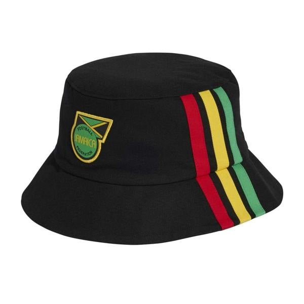 Adidas Mens Jamaica Bucket Hat - Black/Gold - 