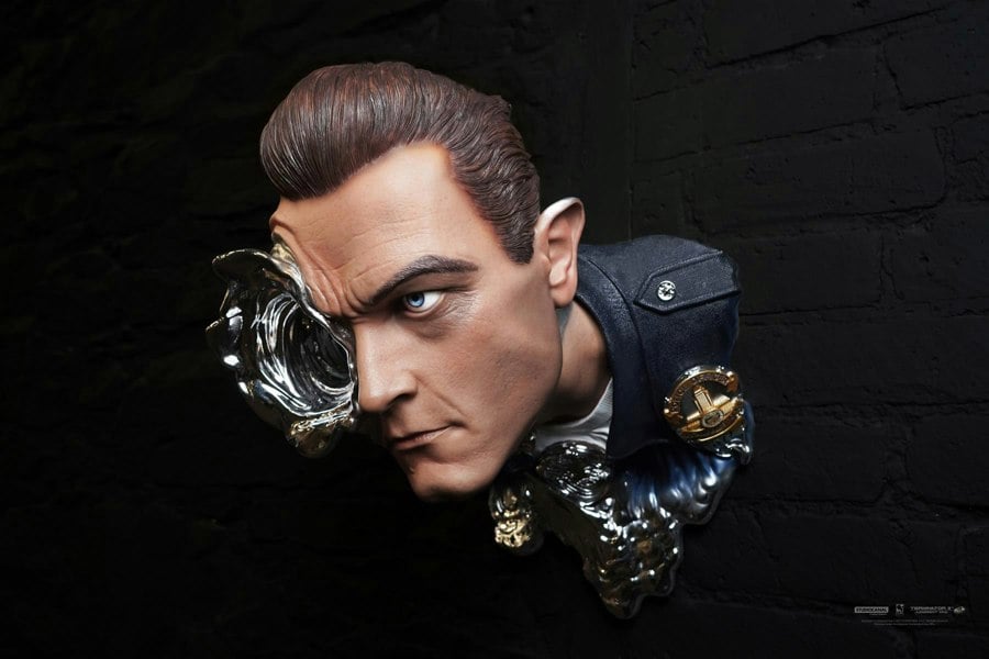 MCSlots Terminator 2 T-1000 Painted Art Mask Standard Edition 1:1 Scale PA005TE2