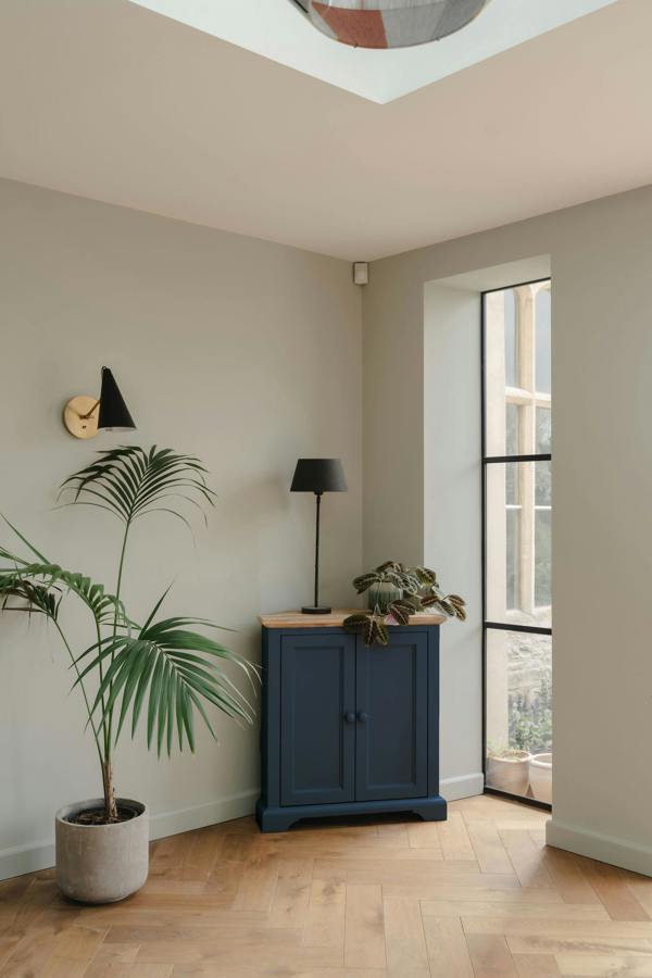 Statement Furniture Florence Corner Sideboard with Cupboard and Shelf. Assembled Storage