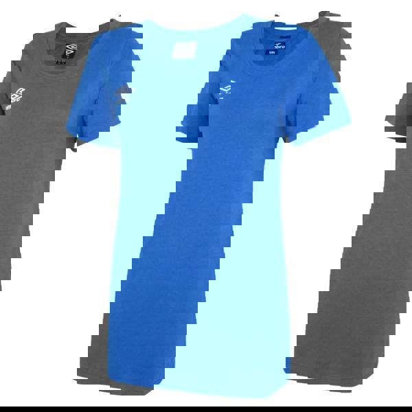 Umbro Womens/Ladies Club Leisure T-Shirt - Royal Blue/White - 