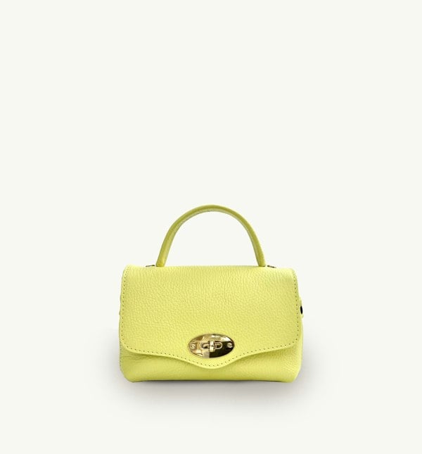 Apatchy London The Rachel Lemon Leather Bag