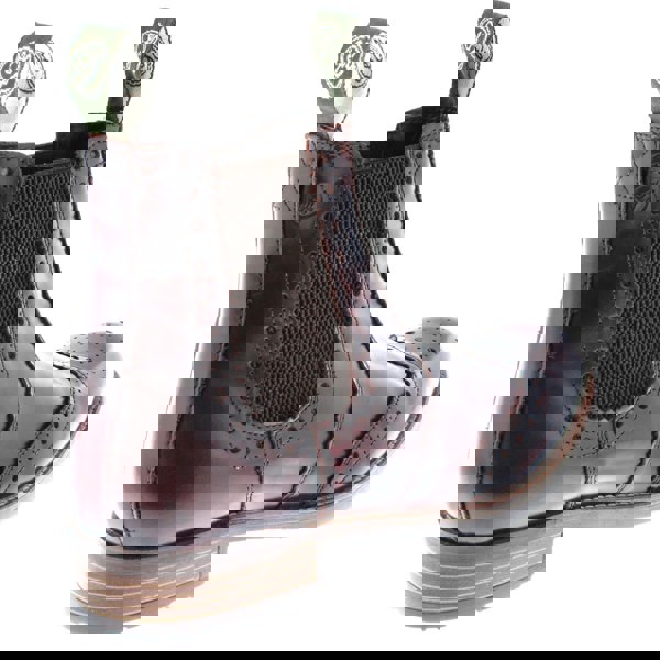 Frank James Chepstow Mens Brogue Chelsea Dealer Cleated Sole Leather Boots