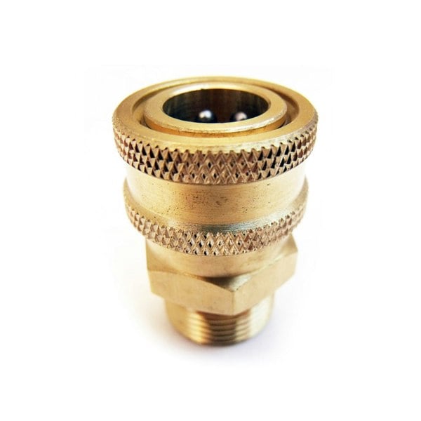 3/8" Male Screw Thread to 3/8" Quick Release Female Coupling