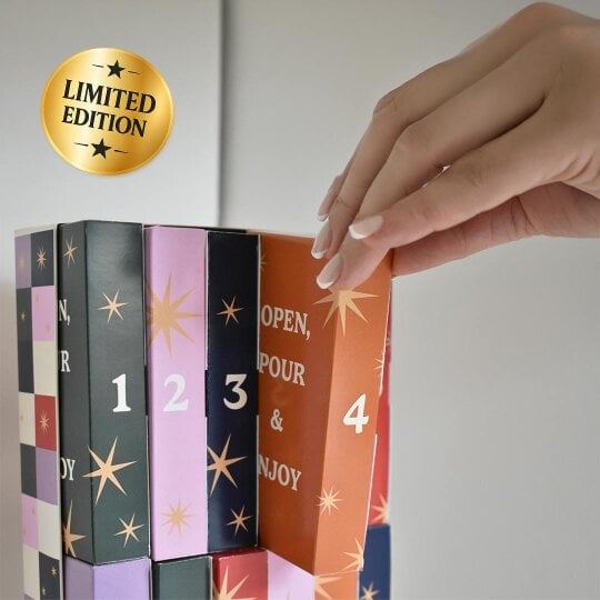 Letterbox Cocktails The Christmas Cocktail Advent Calendar - 12 Days of Premium Festive Drinks (Preorder)