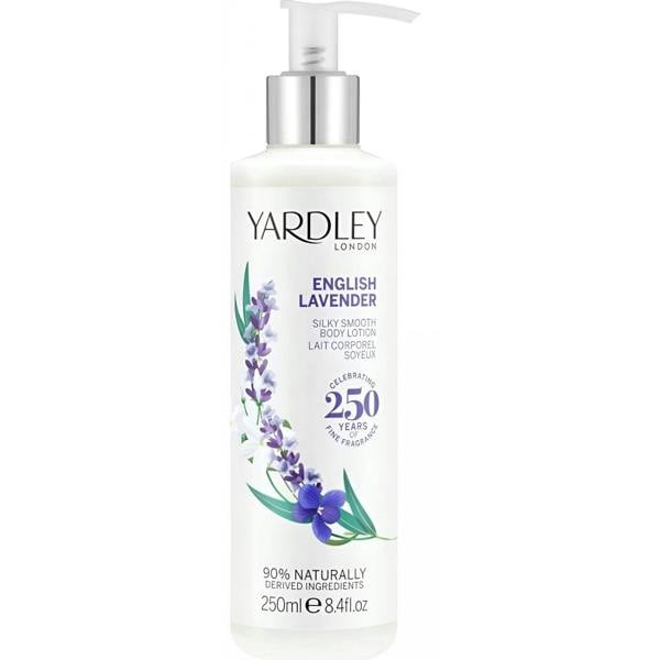 Yardley English Lavender Silky Smooth Body Lotion 250ml