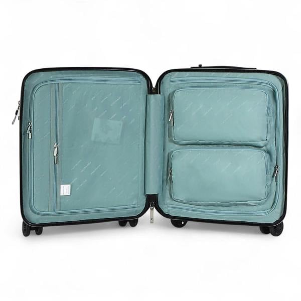 Infinity Luggage Durable EasyJet Ryanair 39 x 26 x 51.5 cm Front Open Cabin Luggage Travel Suitcase