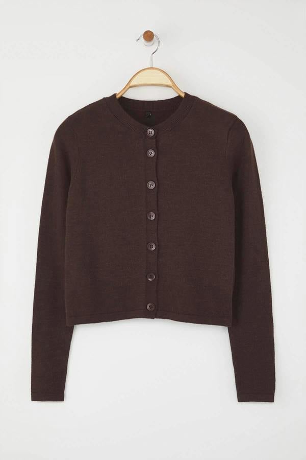 Long Sleeve Regular Fit Knitted Cardigan