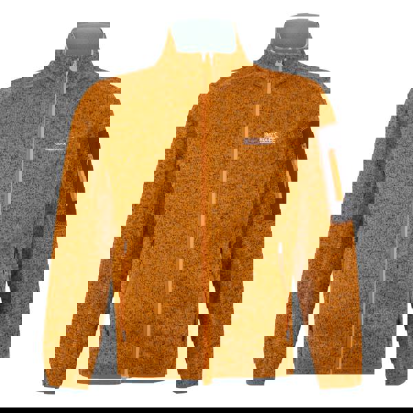 Regatta Childrens/Kids Newhill Fleece Jacket - Bright Marigold/Glacier