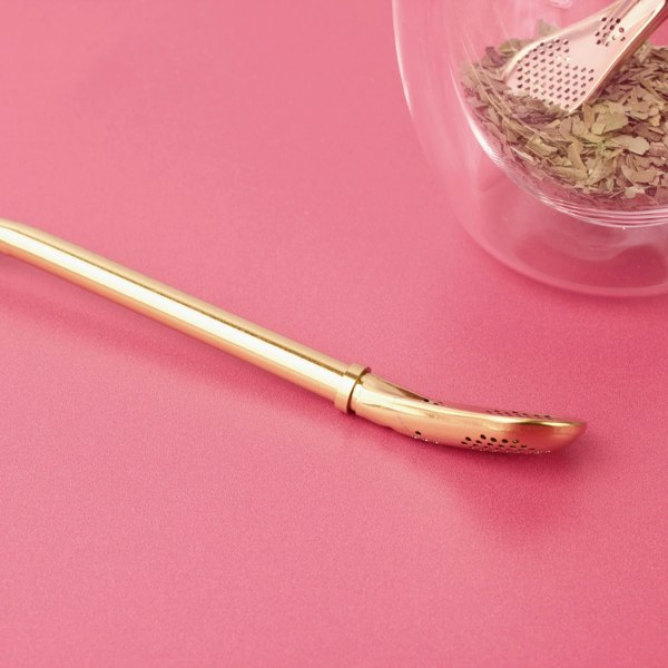 Personalised Filtered Yerba Mate Bombilla Straw - MYLEE London