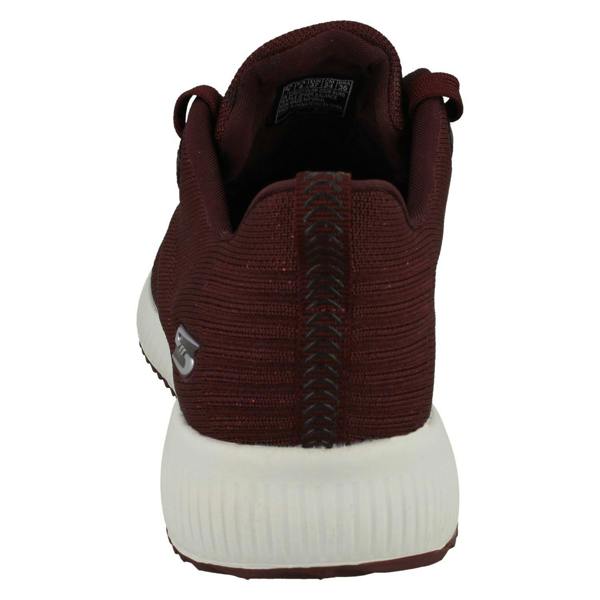 Skechers Ladies Skechers Bobs Sports Memory Foam Trainers Total Glam 32502