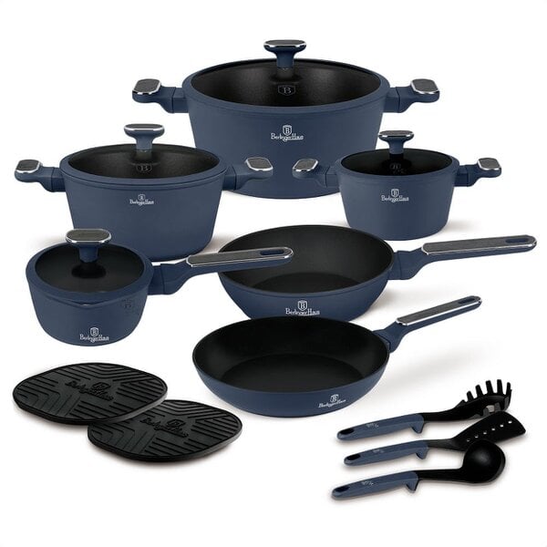 Berlinger Haus 15 pcs cookware set Berlinger Haus BH8382 Deep Sea