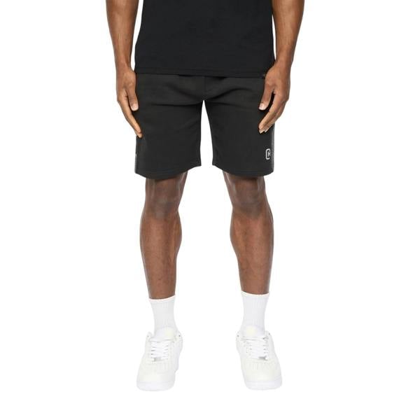 Crosshatch Mens Branton Shorts - Black - 