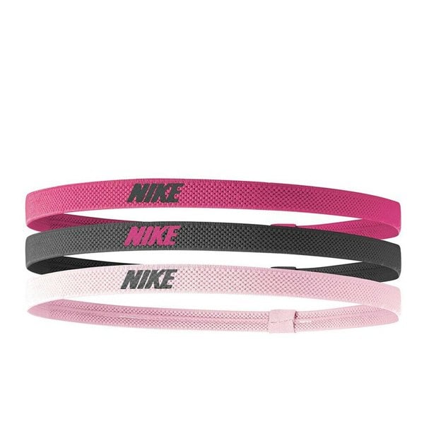 Nike Mixed Width Headband (Pack of 3) - Pink/Grey
