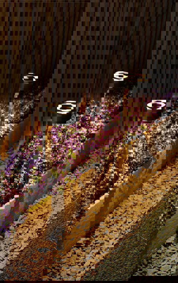 Luxform Up And Down Solar Light Orange 2Pk