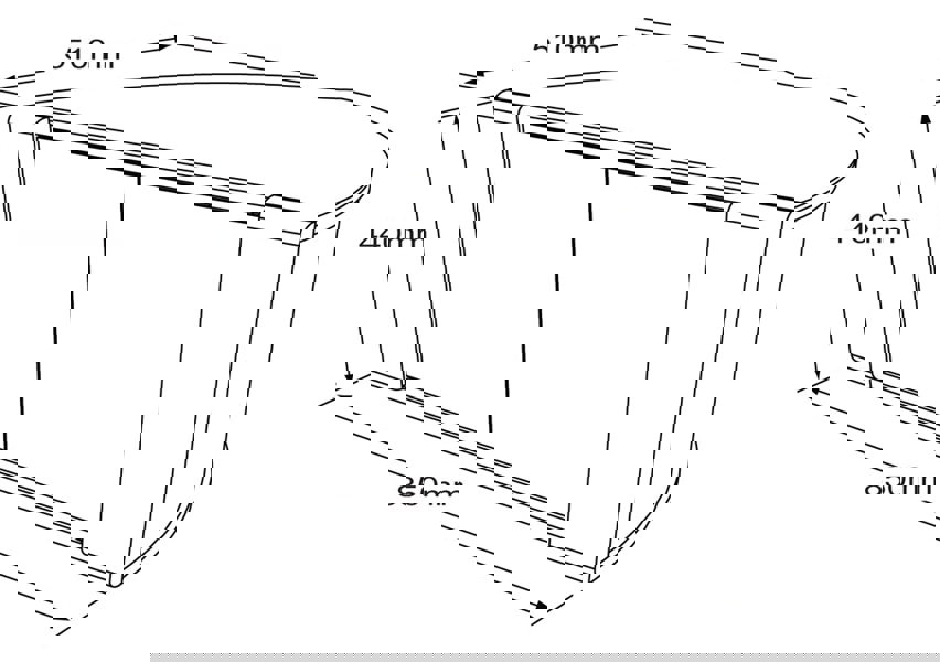 MDA Designs Sirius 850 Cabinet Remote Friendly BeamThru Glass Door Gloss Black with Walnut/Oak Reversible Panels for TVs up to 40" TV Stand