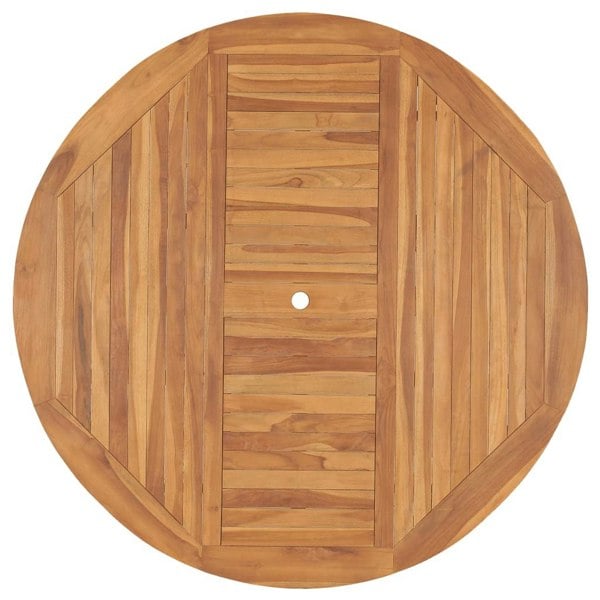 Berkfield Garden Table 150x76 cm Solid Teak Wood