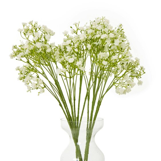 Wyld Haus Set of 3 Artificial Flowers Cream Gypsophila Stems
