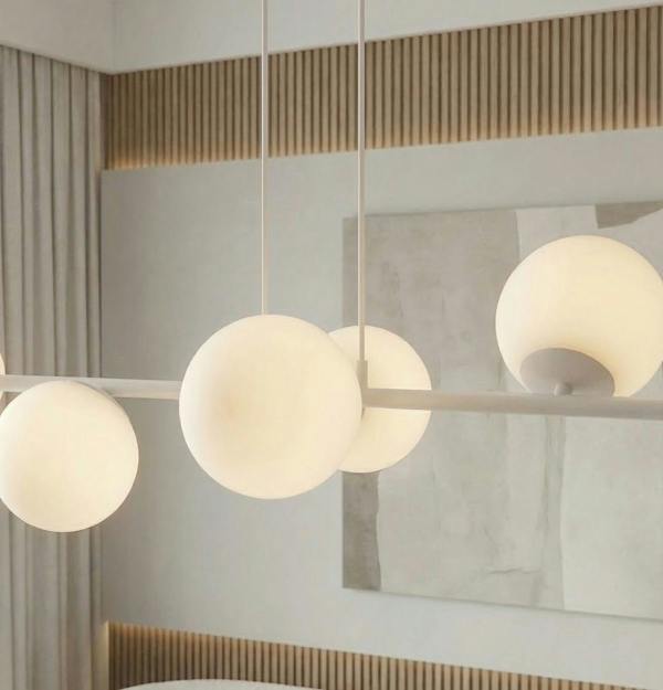 Emibig MAGNUS Pendant Lamp 8 x E14 Grey / Graphite