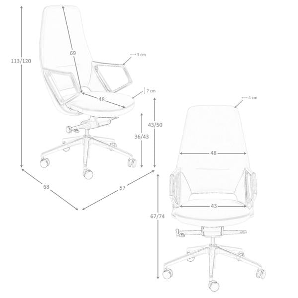 Angel Cerdá Swivel Office Chair 4217/4218