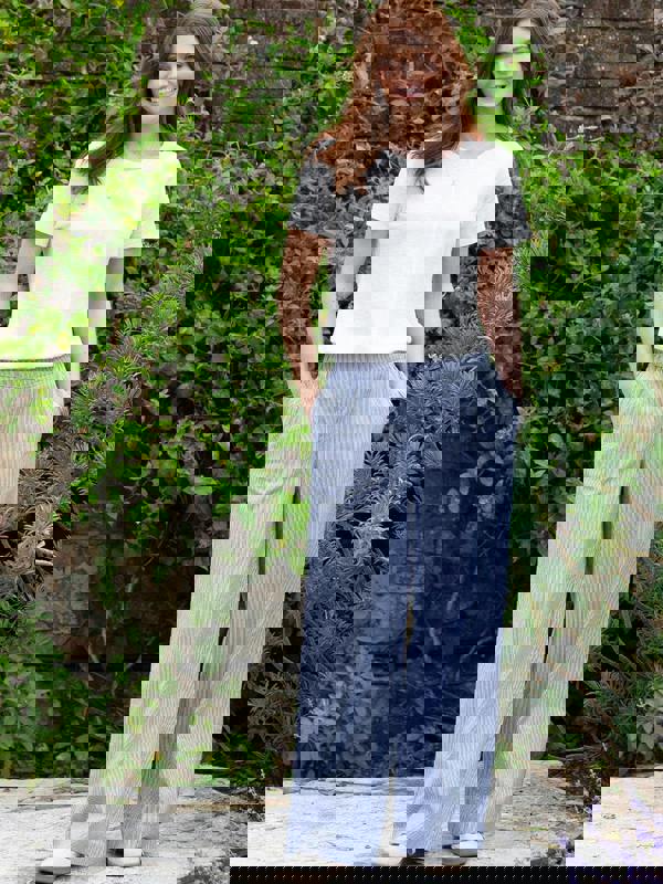 Kite Womens Organic Broadmayne Ticking Trousers