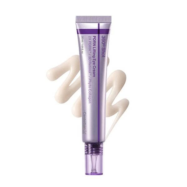 Centellian24 360º Shot PDRN Lifting Eye Cream – Clinical PDRN and concentrated TECA (Centella) Korean eye treatment available at Atelier De Glow UK.