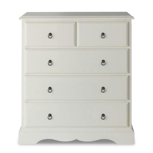 Romance Chest of Drawers 2 over 3 Bedroom Storage Assembled