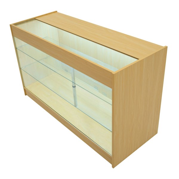 Monstershop LED Retail Shop Counter K1500 - Maple