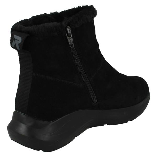 Rieker Ladies Rieker Fleece Lined Ankle Boots 42170