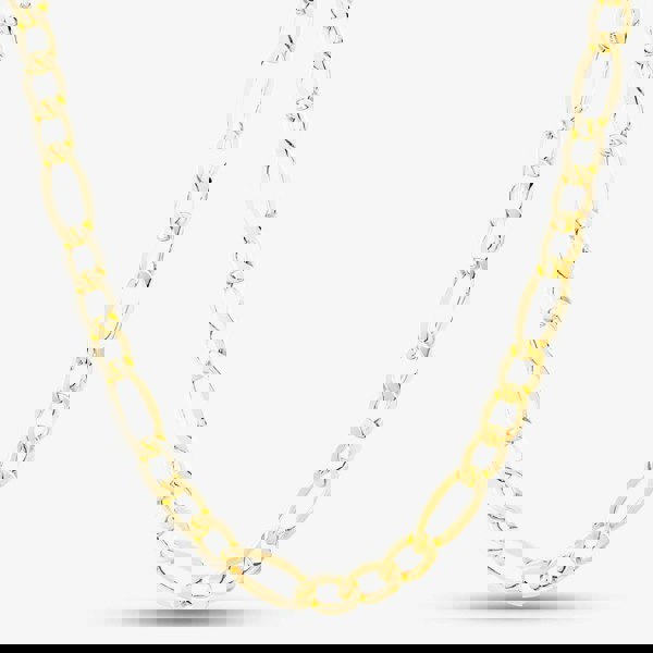 T. H. Baker 9ct Gold 20 Inch Curb Figaro Chain 1.16.2785