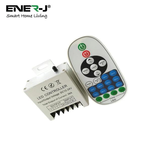 ENER-J 12V/24V Dimmable WiFi Controller for LED Strips, Max 360W