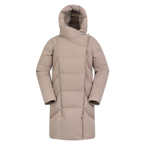 Mountain Warehouse Womens/Ladies Cosy Extreme II Wrap Down Jacket - Taupe