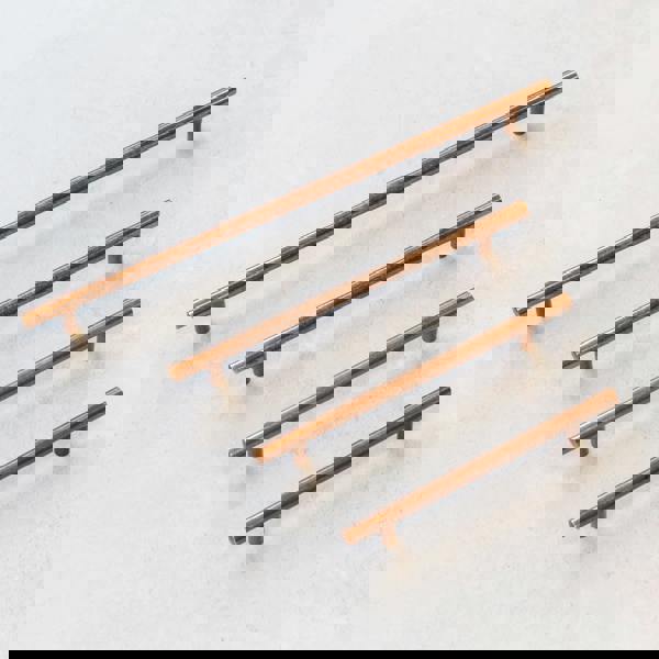 Handle & Home Antique Copper Bar Handles