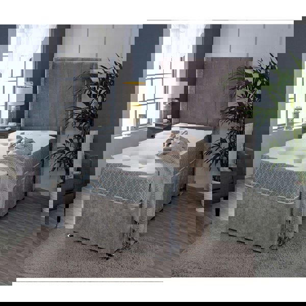 Starlight Beds Nebraska Tufted Hybrid Mattress - Soft Feel Cool Touch Quilted Sleep Surface