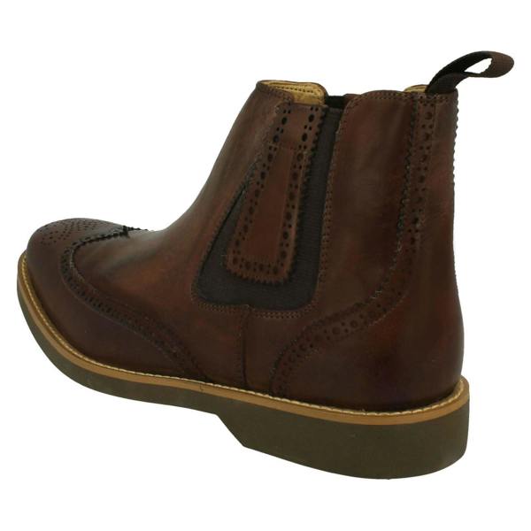 ANATOMIC Mens Anatomic Slip On Ankle Boots Gustavo