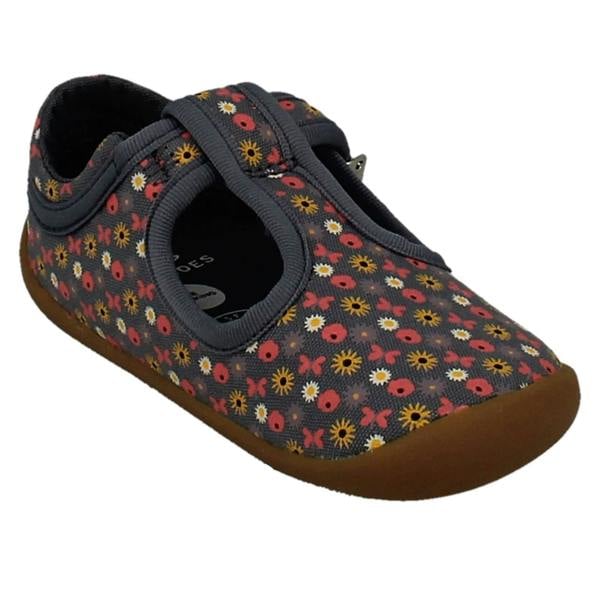 Clarks Girls Clarks Canvas T-Bar Roamer Fly T