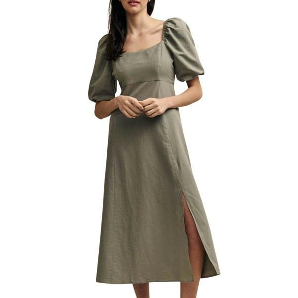 Nobody´s Child Womens/Ladies Henri Midi Dress - Green - 