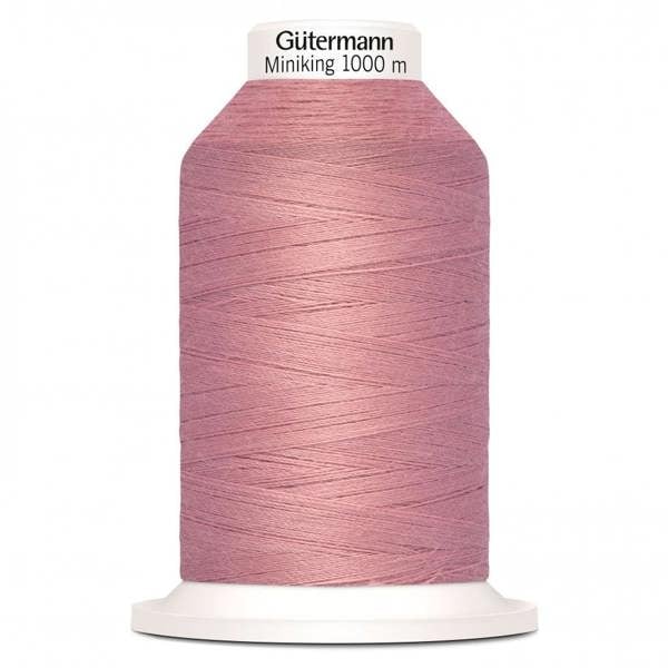Gutermann Miniking Overlocker Thread 1000m Polyester Thread Suitable For Dressmaking