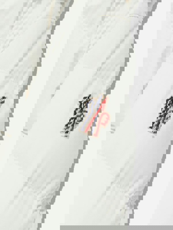 Moncler Enfant Girls Grenoble Down Padded New Guyane Jacket in White