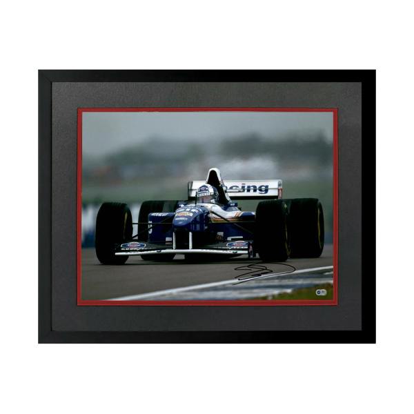 David Coulthard Signed 16x12 Image Deluxe Mount Frame (ACG Cert)