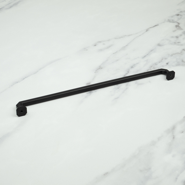 Handle & Home Matt Black Octagonal Cabinet Handles & Coordinating Knob
