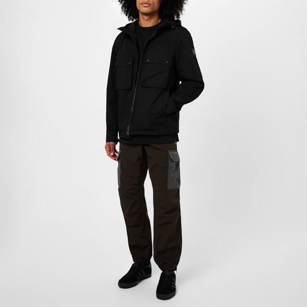 Belstaff Rambler Thin Water Repellent Jacket - Black (Medium)