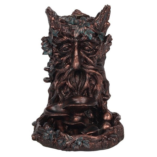 Serano Bronze Effect Tree Man Backflow Incense Burner