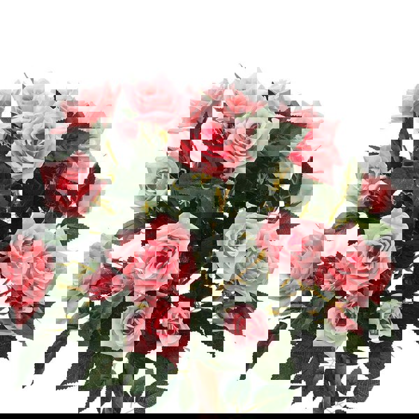 Artificial Rose Flower Tree in Pot Artificial Plants Living and Home